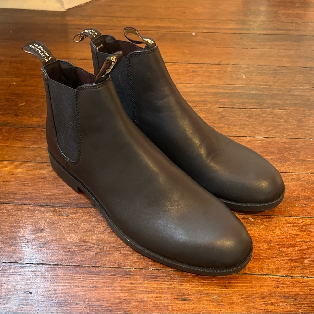 Blundstone Chelsea Dress Boot Black Size 11 US Men Leather NWOB